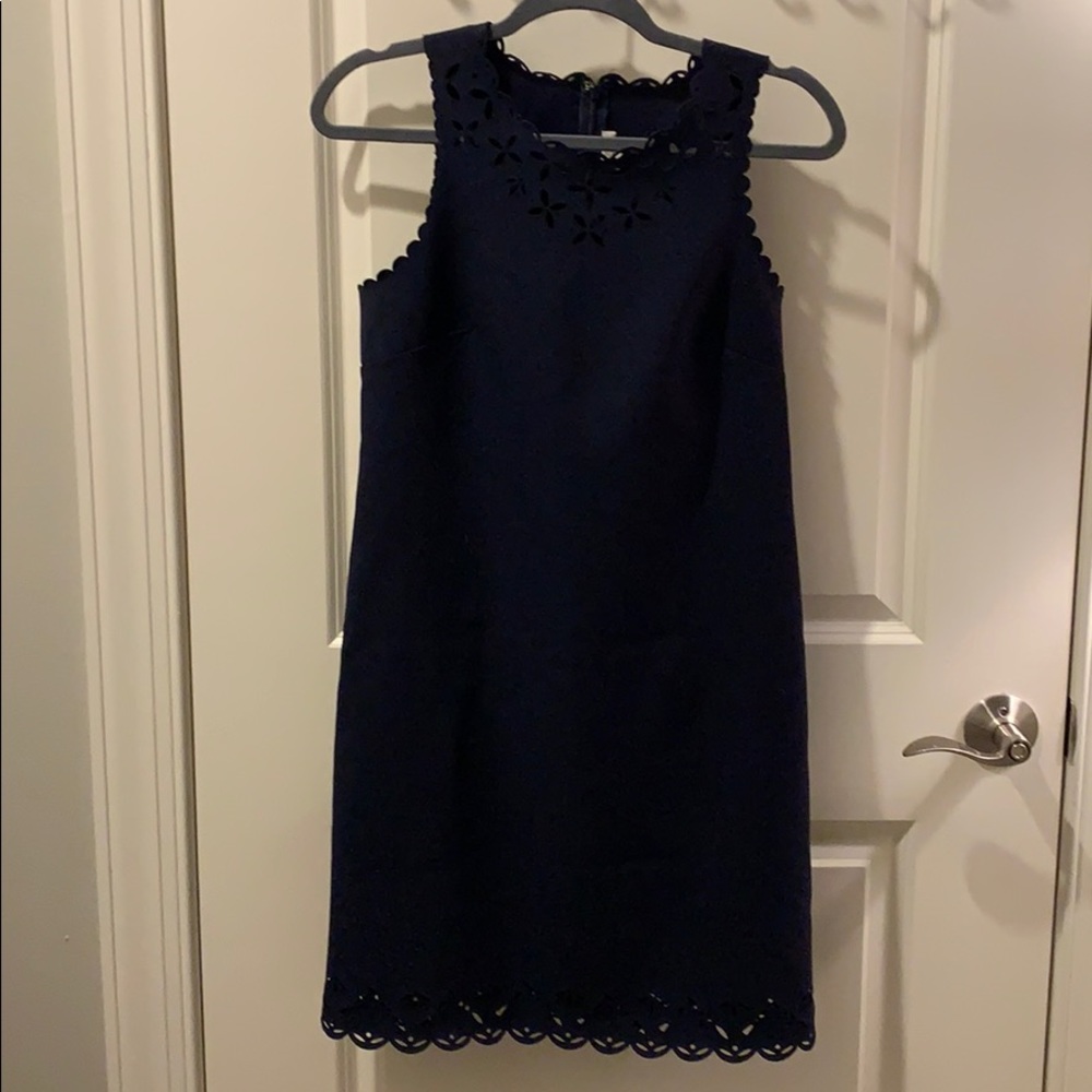 J. Crew Navy Shift Dress